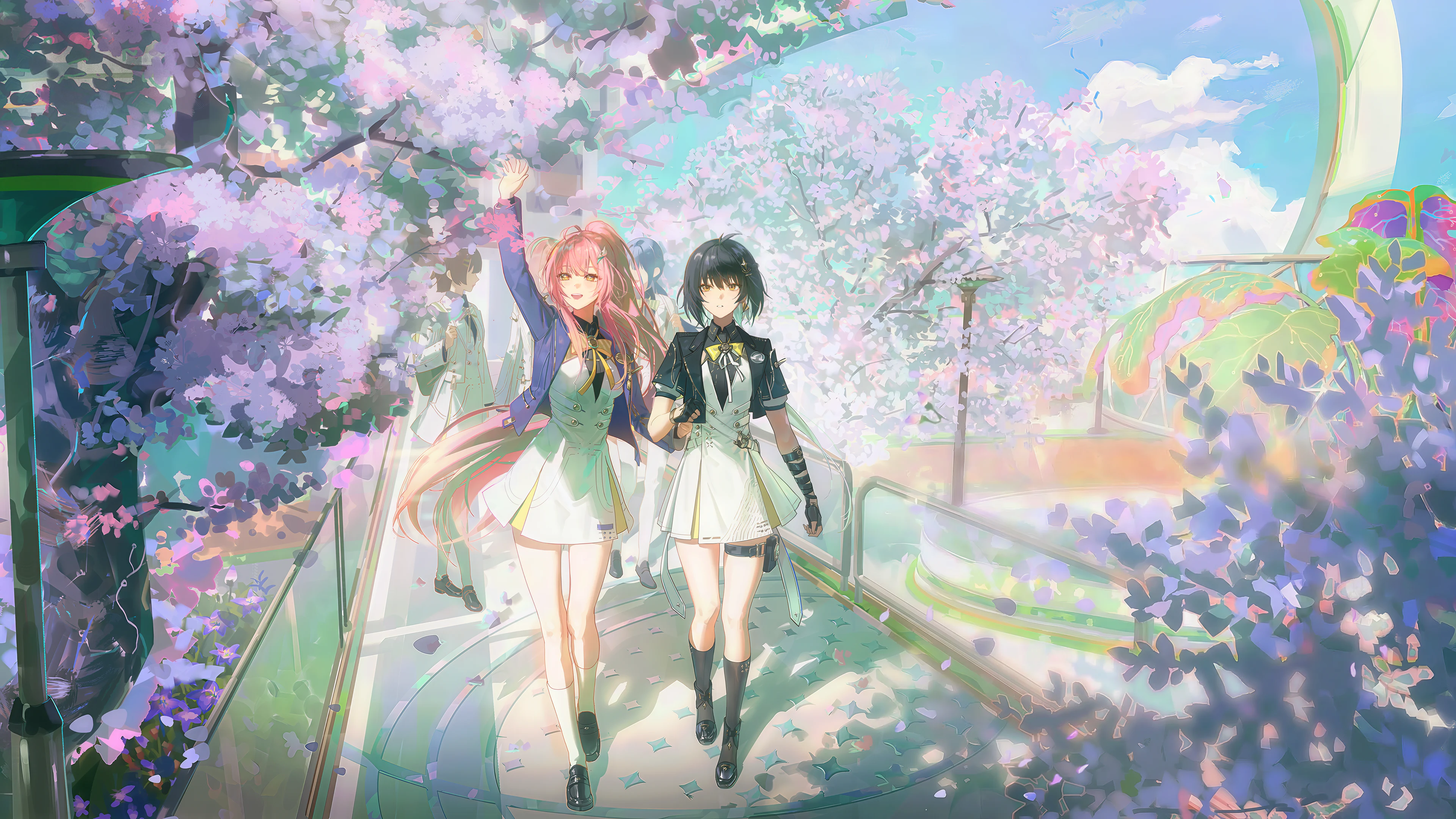 Mobile background image of the blog