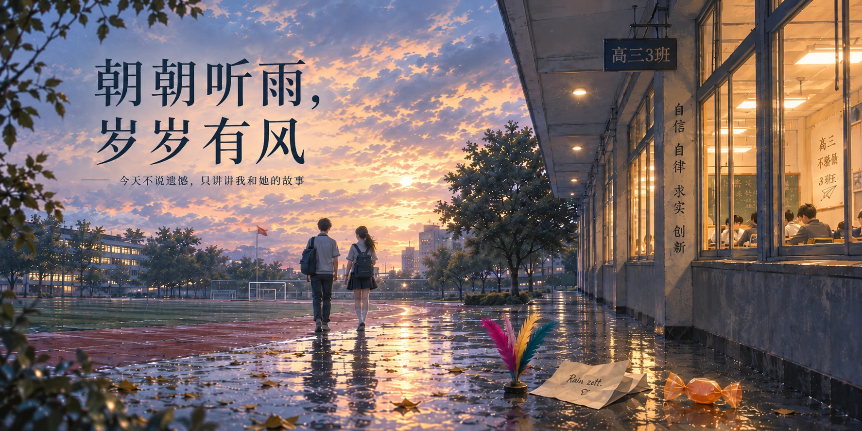 《朝朝听雨，岁岁有风》文章主图