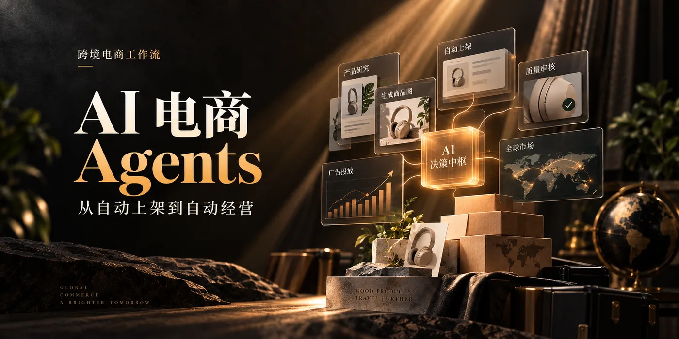 《跨境电商 Agents》文章主图