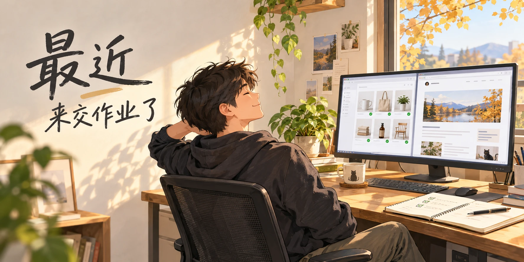 《最近，来交作业了》文章主图